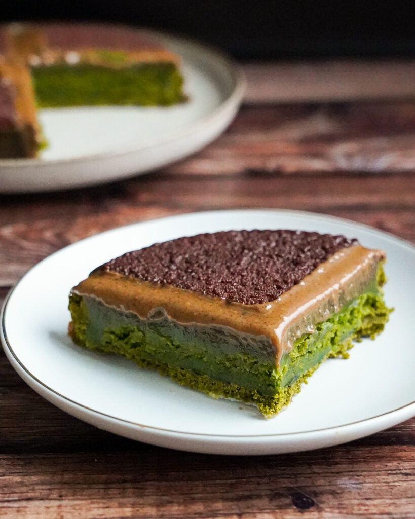 tarte au matcha foodporn