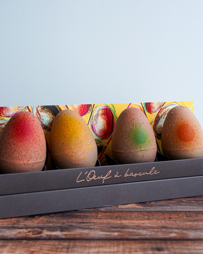 alleno rivoire oeuf bascule paques chocolateries à Paris