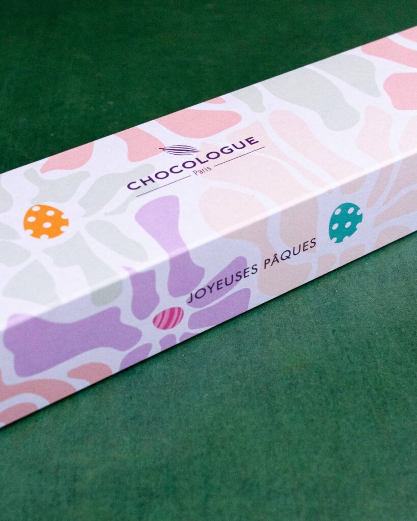 chocologue paris chocolats paques packaging chocolateries à Paris