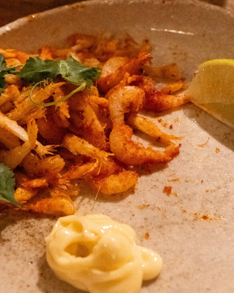 crevettes shiro mayonnaise restaurant far nomo