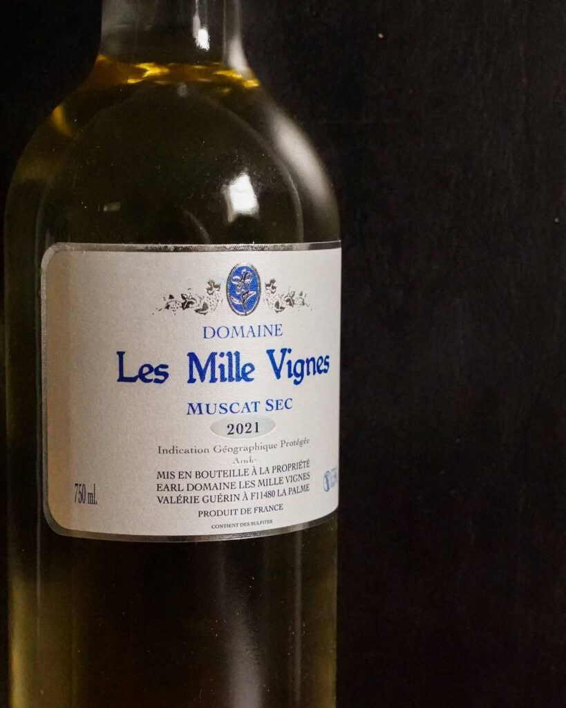 muscat sec les mille vignes les mille vignes