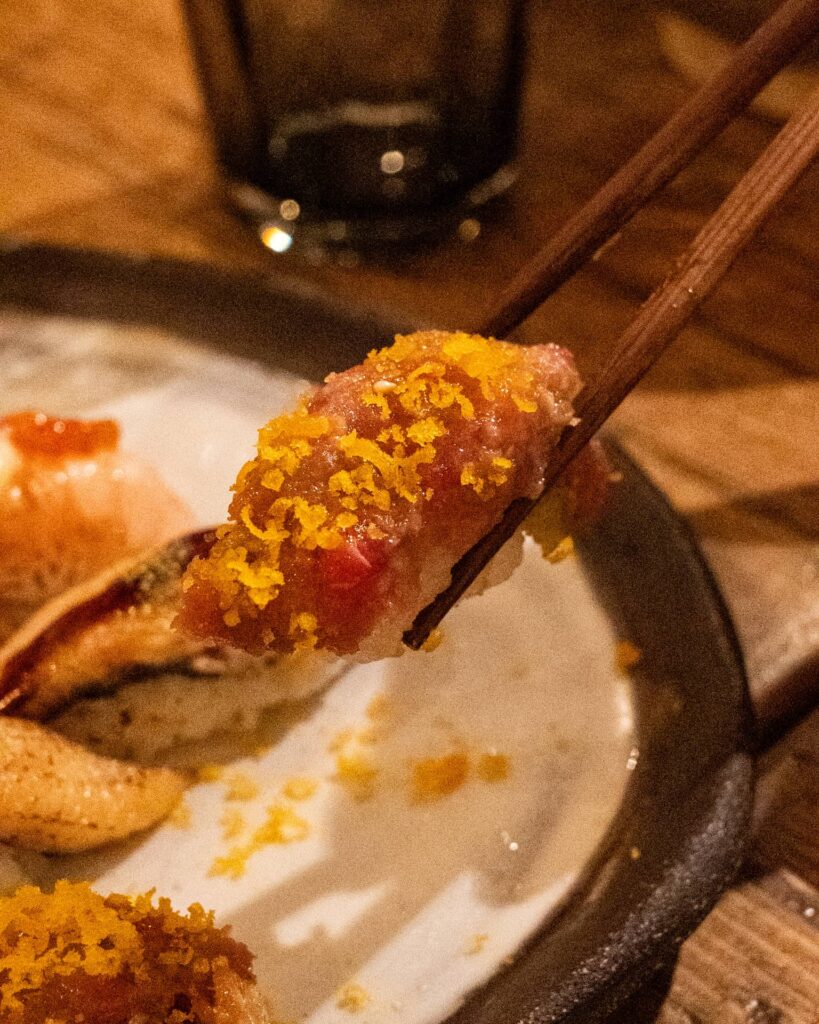 nigiri ventreche thon restaurant far nomo