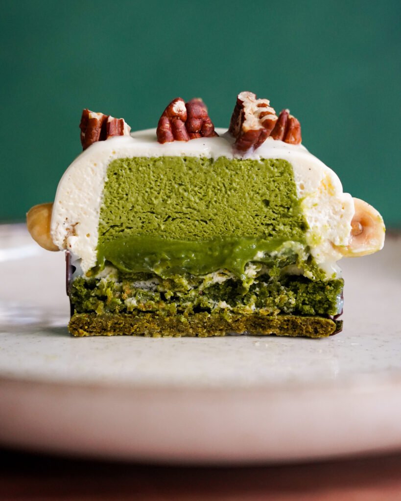 sho kimura matcha pecan decoupe Sho Kimura