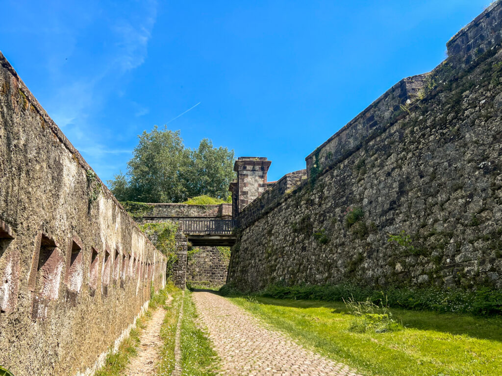 pays basque citadelle de mendiguren aop Irouléguy