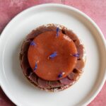 tartelette rhubarbe vanille sho kimura château mourgues du grès