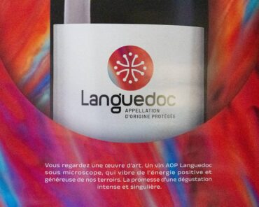 Vins AOP Languedoc Art of Vibration exposition