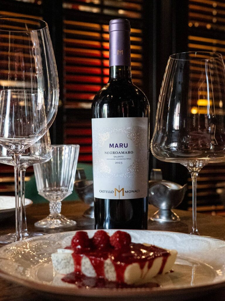 giuse panacotta accord Création d'accords mets/vins