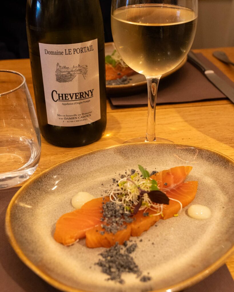 ripaille saumon gravlax accord restaurant ripaille
