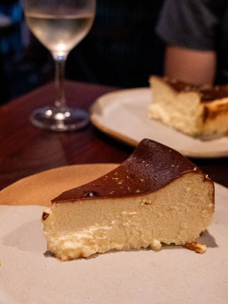tram 130 cheesecake basque restaurant tram 130