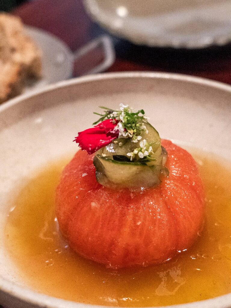 tram 130 tomate marinee restaurant tram 130