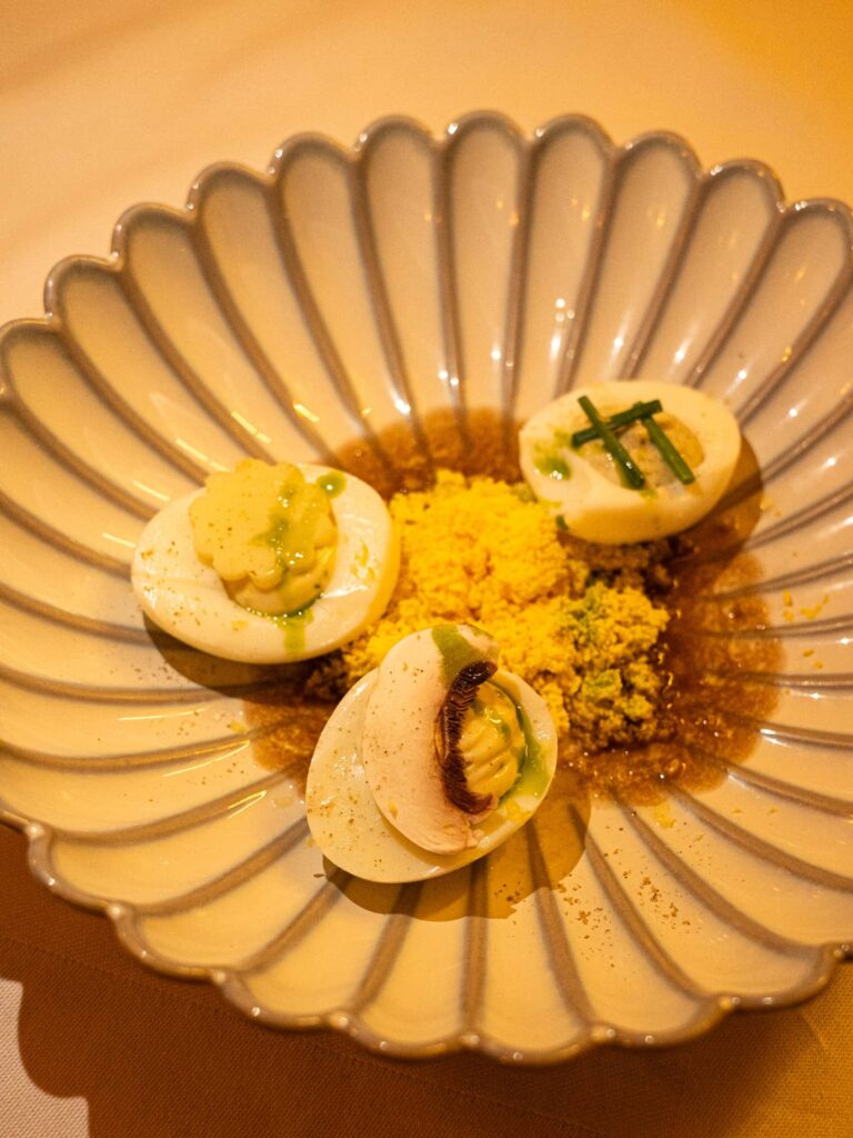 entree oeufs mimosa emmanuel renaut