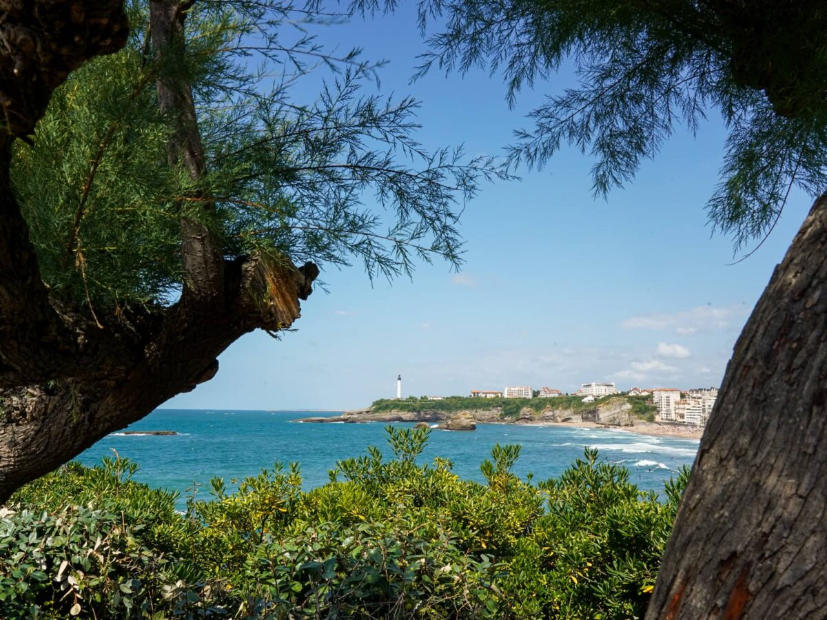 Biarritz Pays-Basque vue sur le phare